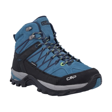 CMP Wanderschuhe Rigel Mid Trekking WP (Trekking, wasserdicht) deep lakeblau/dunkelblau Herren